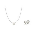 Odyssey Pearl Earrings and Necklace Set